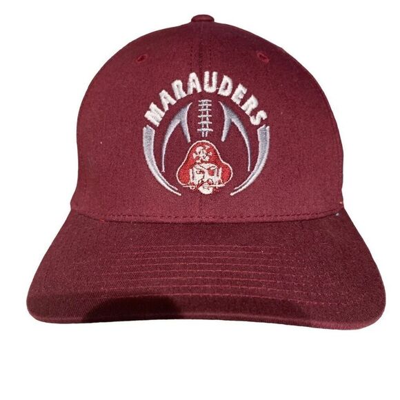 Marauders Port Authority SnapBack Cap Maroon Adjustable L/XL EUC - Picture 1 of 7
